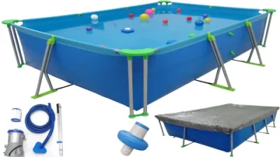 COMBO 1  [ incluye: 1 pileta 105-D-80 + filtro-barrefondo/cubrepiletas/boya-cloro ]